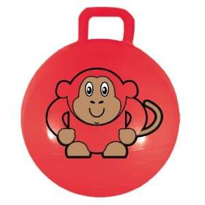    Payaso® Brand Monkey Jumping Ball Bouncer   Red Toys & Games