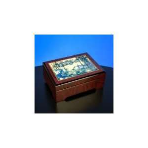  Monet   Water Lillies   Musical Jewelry Box