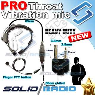 This is a professional grade VOX throat vibration mic for Icom 