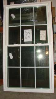   WINDOW (1) DOUBLE HUNG 34 WIDE X 61 HIGH NEW WHITE   SEE PICTURE