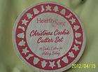 HEARTH SONG CHRISTMAS COOKIE CUTTER SET OF 18 / ORIG. R