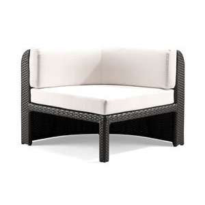  Indoor Outdoor Corner Modular Chair with Cushion: Patio 