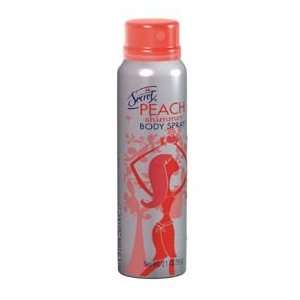  Secret Peach Shimmer Body Spray .5 Oz. Beauty