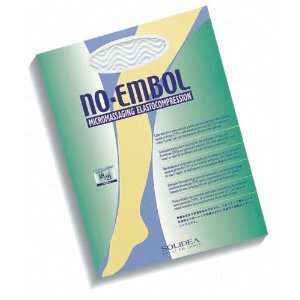  No Embol Anti Embolism Legwarmers 18 21mmHg , L, Bianco 
