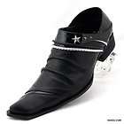 XL0077 CLEVIS Mens fashion shoe white Black