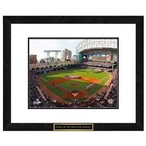  Houston Astros MLB Framed Double Matted Stadium Print 