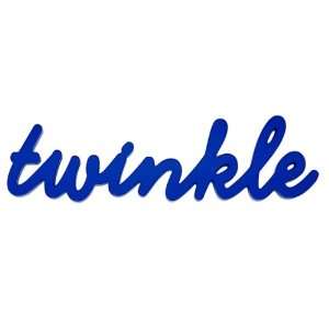    Wood Sign Decor for Home or Business Word TWINKLE 