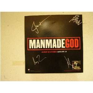  Man Made God Poster Signed By Artists MANMADEGOD 