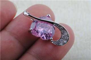 HOT,Beautiful fashion 925 sterling silver gems zircon sapphire pendant 