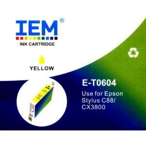  Epson Stylus Remanufactured T0604 Yellow Compatible Ink 