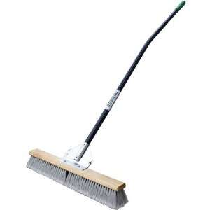  Midwest Rake Duo Broom with Bent Blue Aluminum Gusset 