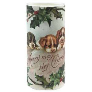  Christmas Puppies Holiday Candle