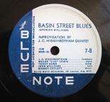 78s BLUE NOTE Jazz 5 record lot   Bechet   Hodes   J.C. Higginbotham 
