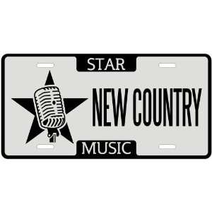 New  I Am A New Country Star   License Plate Music  