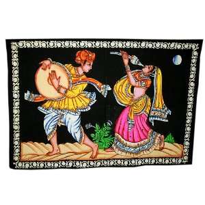  Hand Painted with Vegetable Colors Dancing Couple Wall 
