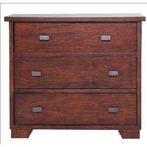   Three Drawer Chest Saddlebrown MFI Modus Canyon Bedroom Collection