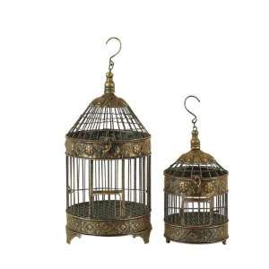  Metal Bird Cage S/2 20, 13.5H: Home & Kitchen