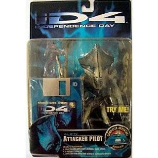 Independence Day Alien Attacker Pilot Figure