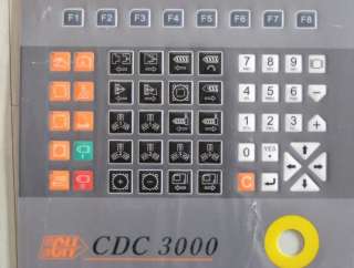 CH Injection Molding Machine CDC3000 Membrane Keypad  