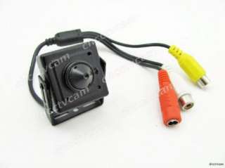 Mini 1/3Color CMOS 3.7mm Pinhole Lens Camera Audio/Mic  