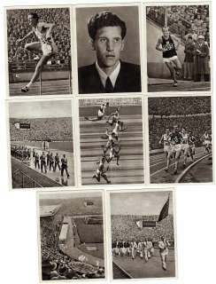   Complete Set of 100 OLYPMICS Cards   1952 Helsinki Olympics  