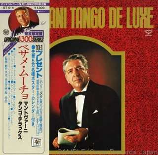 37590  MANTOVANI, OLE tango deluxe JAPAN Vinyl  