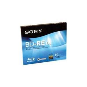  Sony 2x BD RE Double Layer Media Electronics