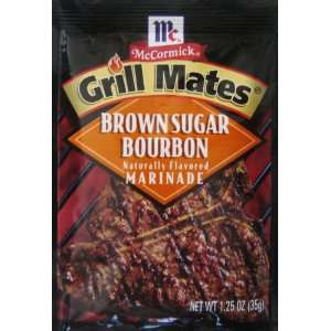 McCormick Grill Mates Brown Sugar Bourbon Marinade   1.25 Oz (6 Pack 
