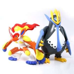  Pokemon D&P Empoleon Infernape DX figure set Toys & Games