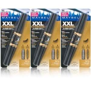  Maybelline XXL Extensions XX Treme Length Microfiber Mascara 