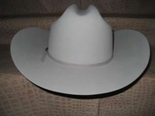 Larry Mahans Platinum 4x Beaver Fur Felt Cowboy Hat  