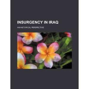  Insurgency in Iraq an historical perspective 