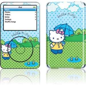  Hello Kitty Rainy Day skin for iPod 5G (30GB): MP3 Players 