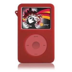  iCandy Silicone Cases for iPod classic, Red 160GB (2008 