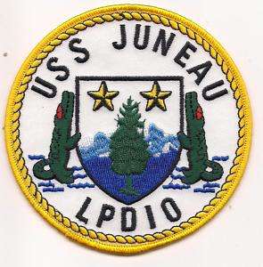 US Navy LPD 10 USS Juneau Patch  