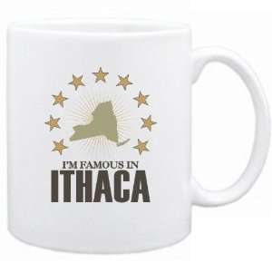    New  I Am Famous In Ithaca  New York Mug Usa City