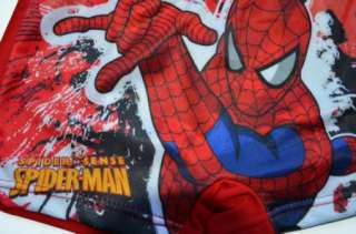 Free Shipping Boy Spider Man Swimsuit Trunks Costume 1 6Y Swimwear 