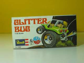 RARE 1970 Dave Deal Revell Deals Wheels GLITTER BUG BUILT UP Model Kit 