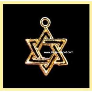  Gold Filled Magen David Star Amulet Jewish Israel 