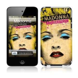   Touch  4th Gen  Madonna  Celebration Skin: MP3 Players & Accessories