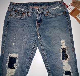   True Religion Berkeley Joey DISTRESSED Jeans Size 29W X 32L NWT $284