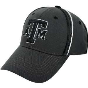Top of the World Texas A&M Aggies Charcoal Jockman 1Fit Hat  