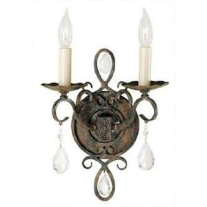  Chateau Collection Two Light Wall Sconce