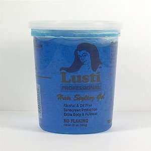  Lusti Clear Hair Gel in a Tub Case Pack 6 