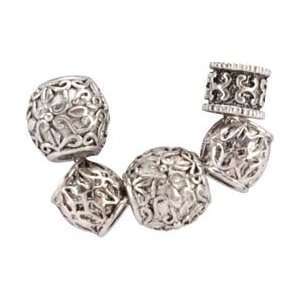  Jesse James Uptown Bead Collection 5/Pkg Metal  Style #3 