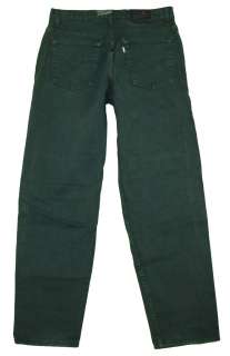 Levis sz 13 Womens Juniors Green Jeans HA57  