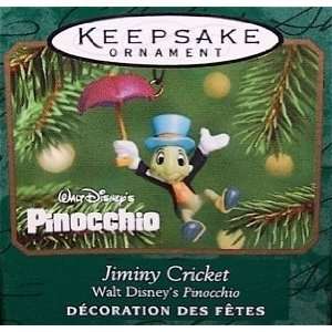 Hallmark Keepsake Ornament   Jiminy Cricket (Miniature) 2001 (QXD4185)