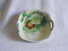   GOLD CASTLE HAND PAINTED HANDLED CANDY DISH NUT DISH MADE IN JAPAN