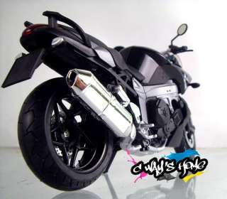 1001 1:12 BMW K1300R 3 Colors Diecast Motorcycle Model For Kids 