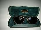 VINTAGE OLIVER PEOPLES GLASSES   FRAMES   WITH SUNGLASSES AND CASE